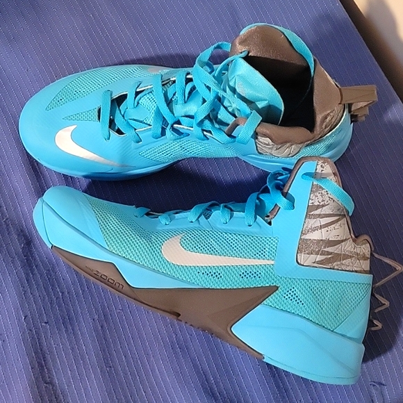 Nike Zoom Blue Sz 11 - Picture 3 of 4